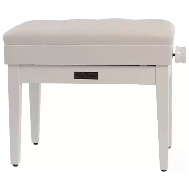 George Hennesey JBBH102-3/WH Piano Bench White